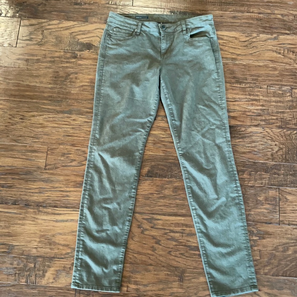 Kut from the Kloth Diana Skinny Jeans Green